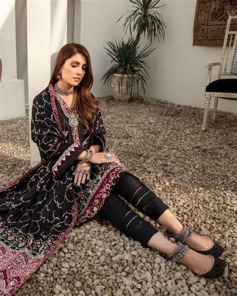 Ayeza Khans Latest Photoshoot For Noor Winter Collection Reviewitpk