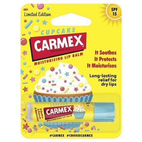 Buy Carmex Lip Balm Stick Cupcake Limited Edition G Online At Chemist Warehouse