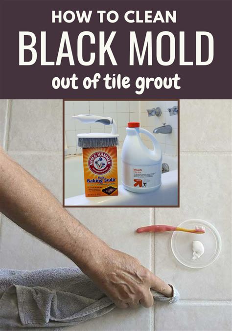 How To Clean Black Mold Out Of Tile Grout