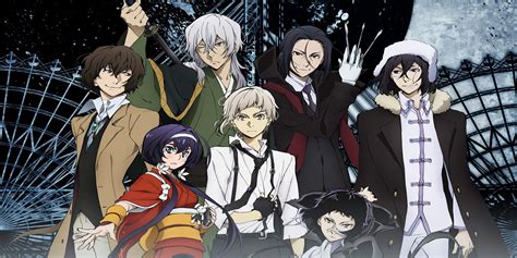34 Wallpaper Three Men Anime Characters Bungou Stray Dogs Photos