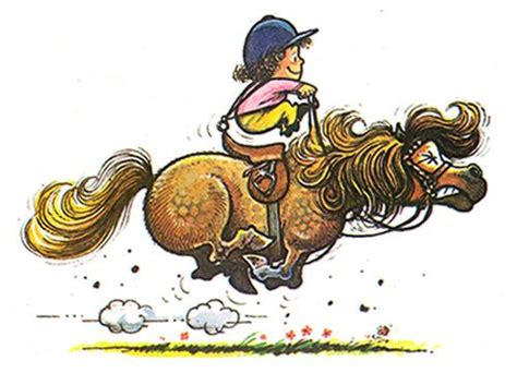 Thelwells Pony Created By Norma Thelwell Horse Cartoon Funny Horses