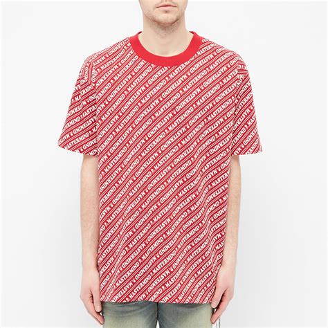 Mastermind World All Over Print Tee Red Base End Fr