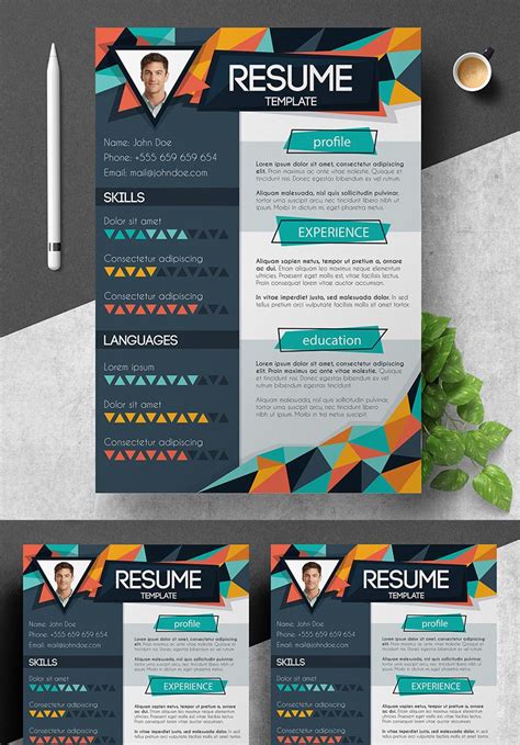 Jeremy is a project manager for cumberland where he is responsible for drawing. Doe Creative Design Resume Template #86607 | Resume design ...