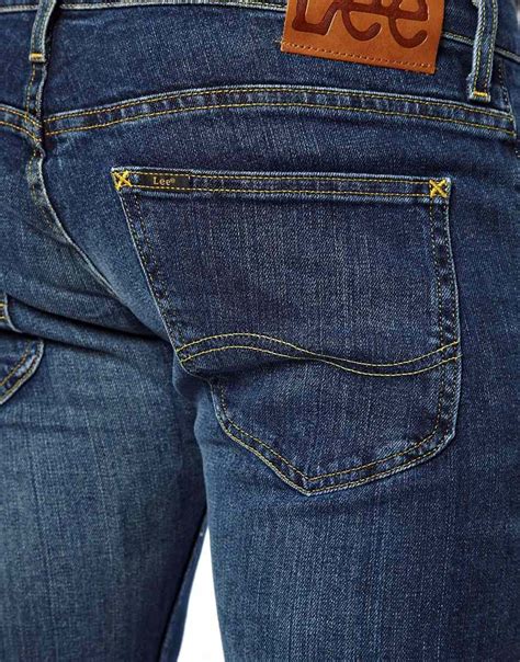 Lyst Lee Jeans Jeans Powell Low Waist Slim Fit Epic Blue