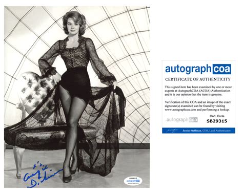 Angie Dickinson Sexy Signed Autograph 8x10 Photo Acoa Outlaw Hobbies Authentic Autographs