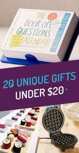 Check spelling or type a new query. 20 Unique Gifts Under $20 | Weird gifts, Unique christmas ...