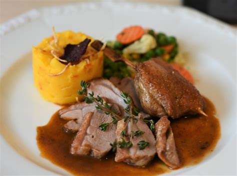 Magrets de canard à la sauce miel vinaigre balsamique