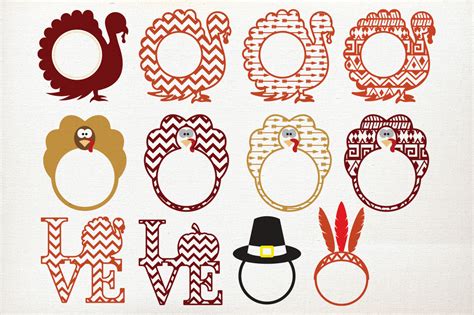 Thanksgiving Svg Projects Turkey Svgfall Svg Cricut Projects