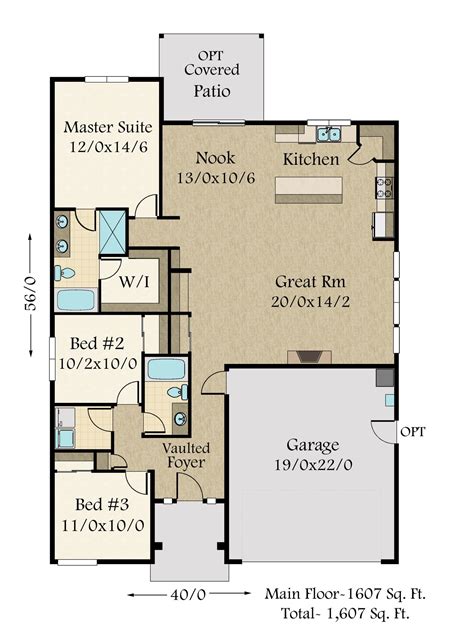 Small House Plans With Master Bedroom On First Floor Floor Roma