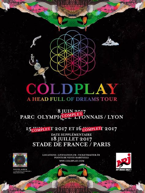 Coldplay En Concerts Au Stade De France En Juillet Sortiraparis