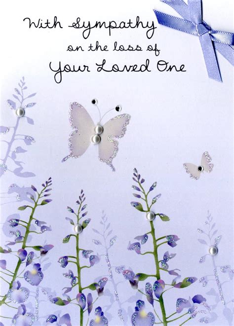 With Sympathy On The Loss Of Your Loved One Greeting Card Cards
