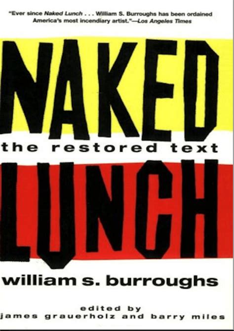 Naked Lunch By William S Burroughs PDF EBook EBooksIn