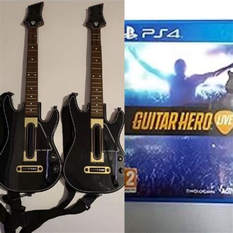 Guitar Hero Live 2 Pack Bundle Ps4 No Dongles Tested Ebay