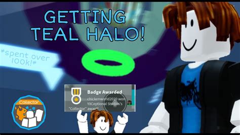 Getting Teal Halo In Tower Of Hell Youtube