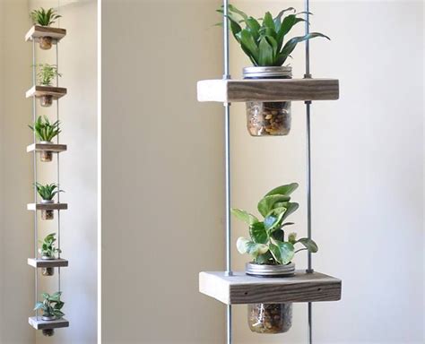 Diy vertical indoor gardening is a fun way to have a year round garden by growing the plants in pots up an indoor wall rather than in the ground. 13 Stunning Indoor Vertical Garden Planter Ideas ...