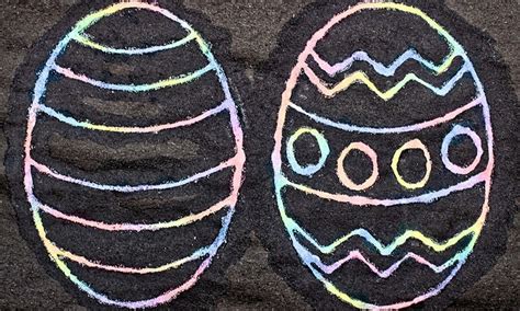 Raised Salt Watercolour Easter Eggs With Free Printable The Craft