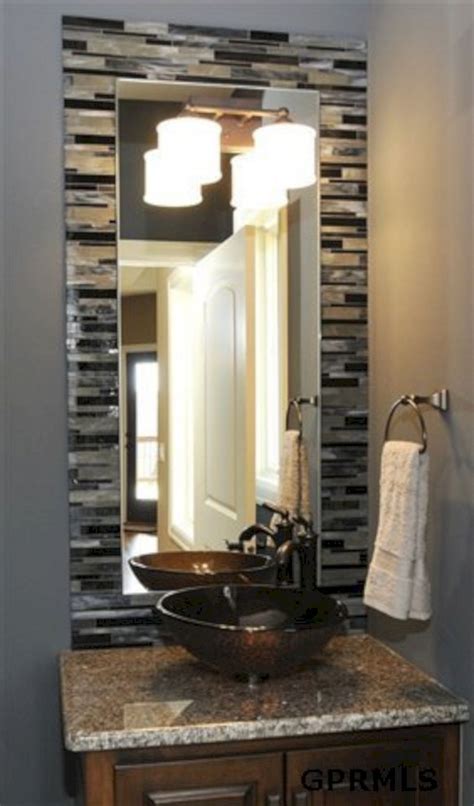 Mirror Tiles Bathroom Antique Mirrored Wallpaper Mad About The