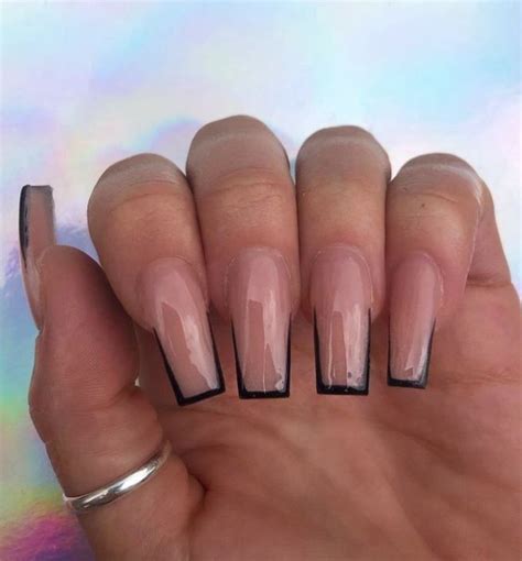 Nail Inspo AestheticMe Long Acrylic Nails Tapered Square Nails