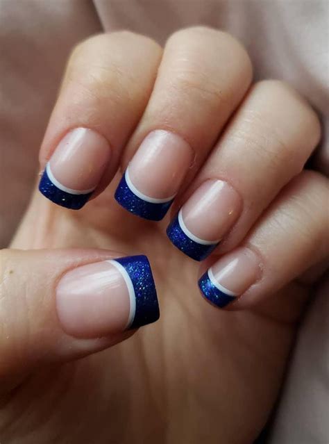 55 Trendy Colored French Tip Nails You Will Like Xuzinuo Page 16
