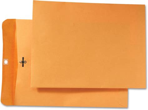 Amazon Com Quality Park 43090 Clasp Envelope Embossed 24Lb 9 Inch