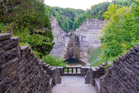 Taughannock Falls State Park Gorge Trail Waterfall Overlook