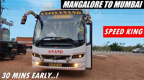 Mangalore To Mumbai Full Bus Journey By Vrl Travels Volvo B9r Sleeper