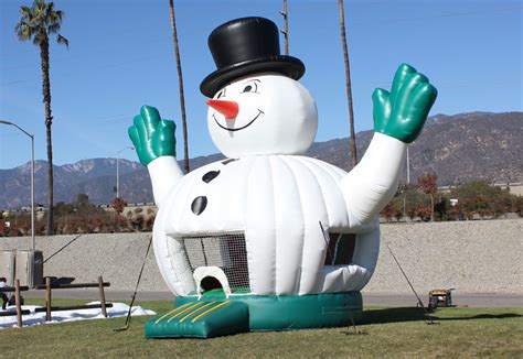 Snowman Inflatable Partyworks Interactive