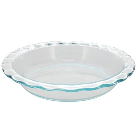 Pyrex 9 5 Round Fluted Rim Glass Baking Dish Pie Plate