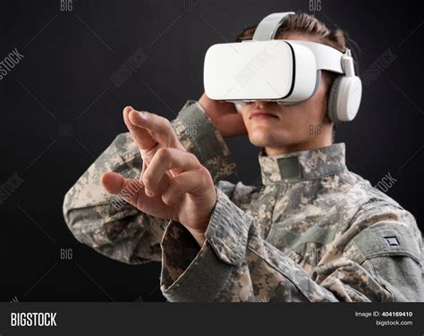 Soldier Vr Headset Image And Photo Free Trial Bigstock