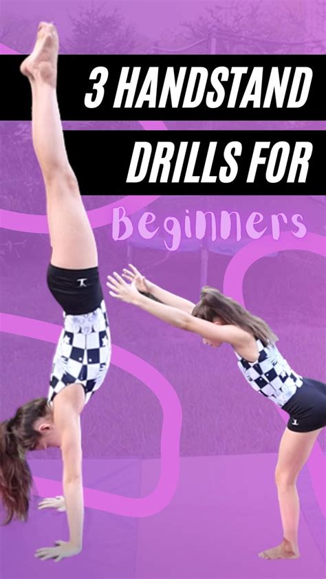 3 Handstand Drills For Beginners In 2022 Gymnastics Workout Gymnastics Stretches Gymnastics