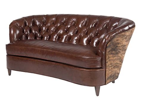 No, we have only got this sofa. Savannah Curved Leather Sofa Western Sofas and Loveseats ...