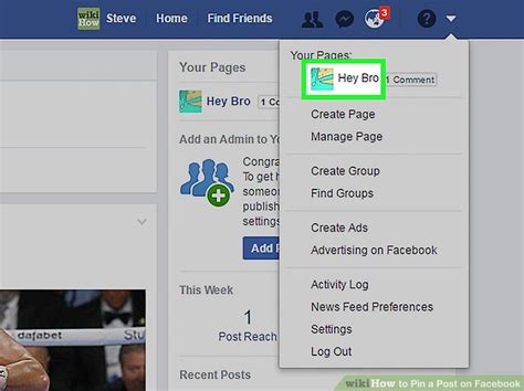 How To Pin A Post On Facebook 11 Steps With Pictures Wikihow