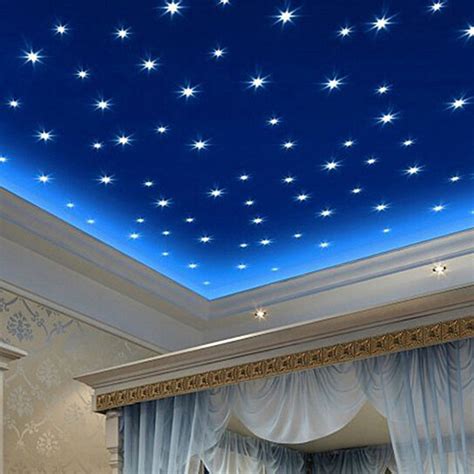 They can be like stickers so you have to peel the cover from back and paste it. Buy 76Pcs Luminous Stars Glow in the Dark Ceiling Wall ...