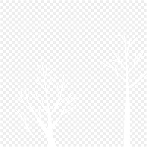Downloading White Transparent Cartoon White Tree Download Winter Tree