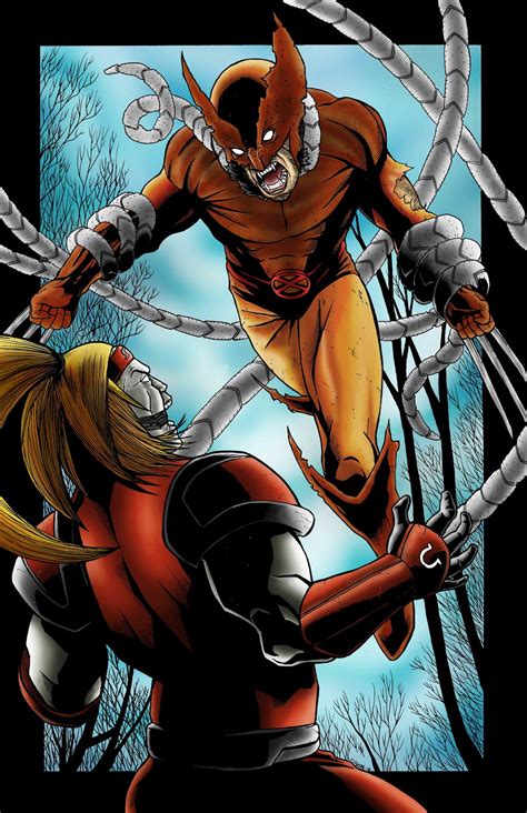 The Art Of Jason Flowers Wolverine Vs Omega Red