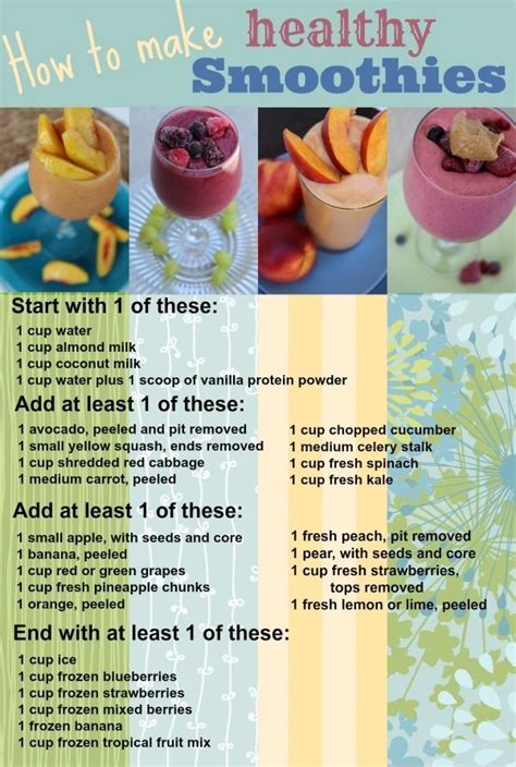 How To Make Healthy Smoothies By Brianna Smoothies Smoothie