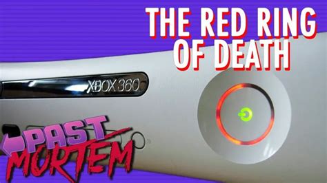 History Of The Xbox 360 Red Ring Of Death Past Mortem Ssff Video