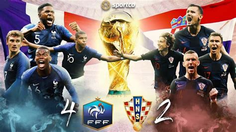 Sportco World Cup Flashback Matches France 4 2 Croatia 2018 World Cup