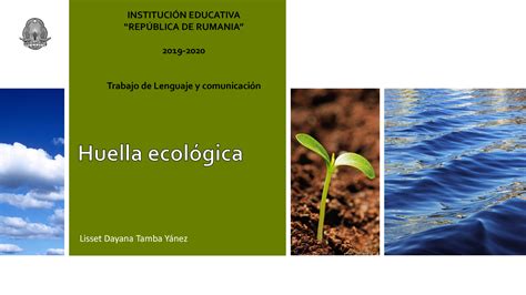 Solution Huella Ecol Gica Studypool