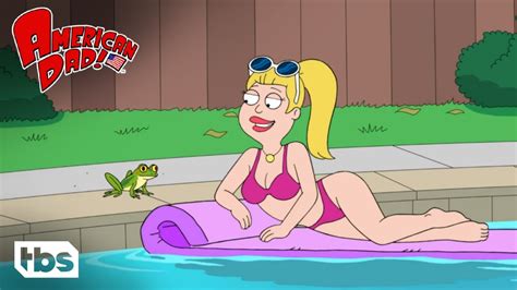 Francine Makes An Unusual Friend By The Pool Clip American Dad TBS YouTube