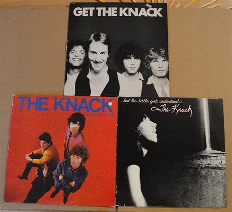 3 Different The Knack Lps Get The Knack Round Trip But
