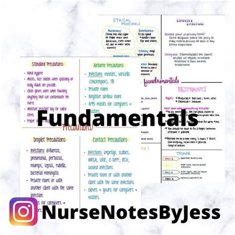 Fundamentals Nursing Notes Basic Must Know Pdf Digital Instant