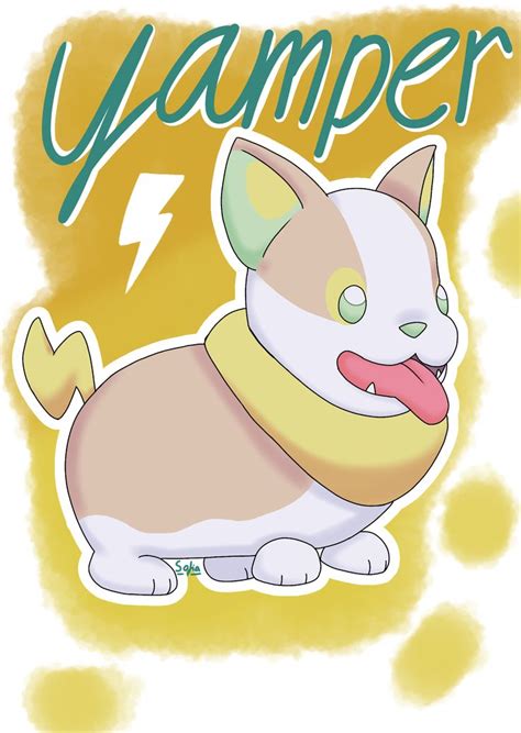 Yamper pokémon | Pokemon, Corgi, Character