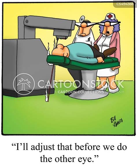 Laser Eye Surgery Cartoons And Comics Funny Pictures From Cartoonstock