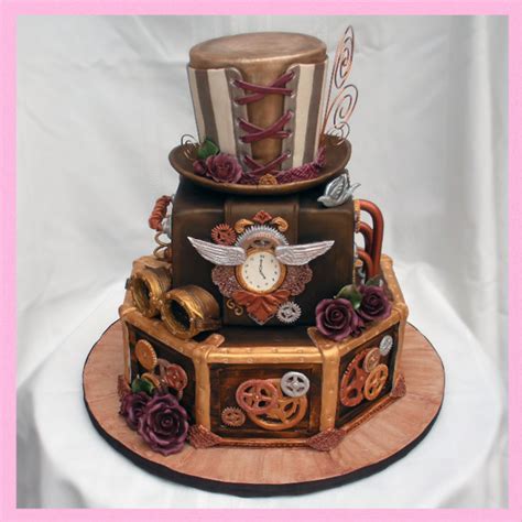 Steampunk Wedding Cake