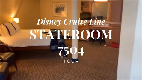 Disney Dream 7504 Stateroom Tour Youtube
