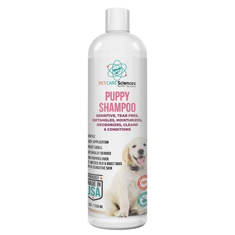 Pet Care Sciences Tearless Puppy Shampoo And Conditioner Anti Itch