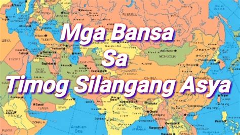 Map Of The Silangang Asya With Rehiyon My Xxx Hot Girl