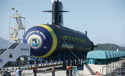 Brasil Lanza Al Mar Moderno Submarino De Vigilancia