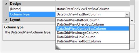C Change Datagridview Columntype From Textbox To Combobox Stack Hot